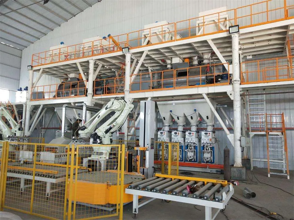 Putty powder production line